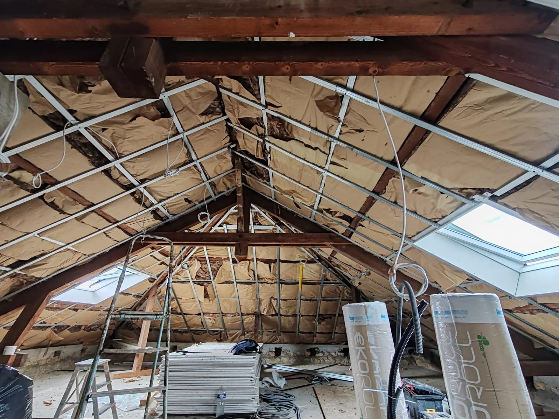 Rénovation complète, projet MHK Peinture Luxembourg